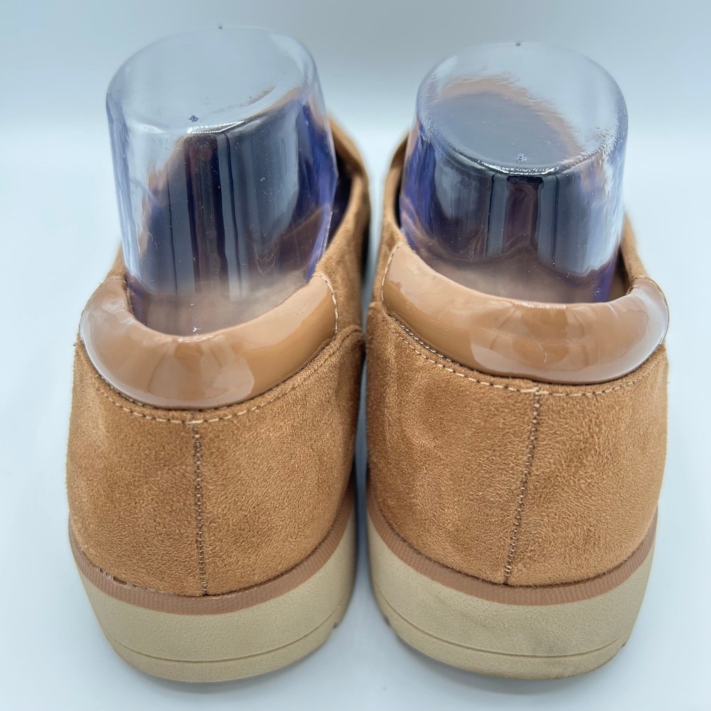 Dr. Scholl's Nice Day Brown Suede-like Penny Loafers Slip On Shoes Size 11 - Picture 5 of 10